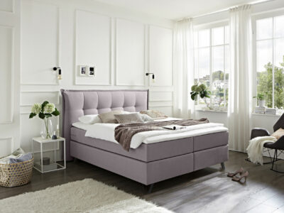 Boxspring lila 180x200