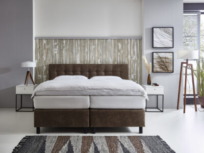 Sfeerfoto hotelboxspring roestbruin