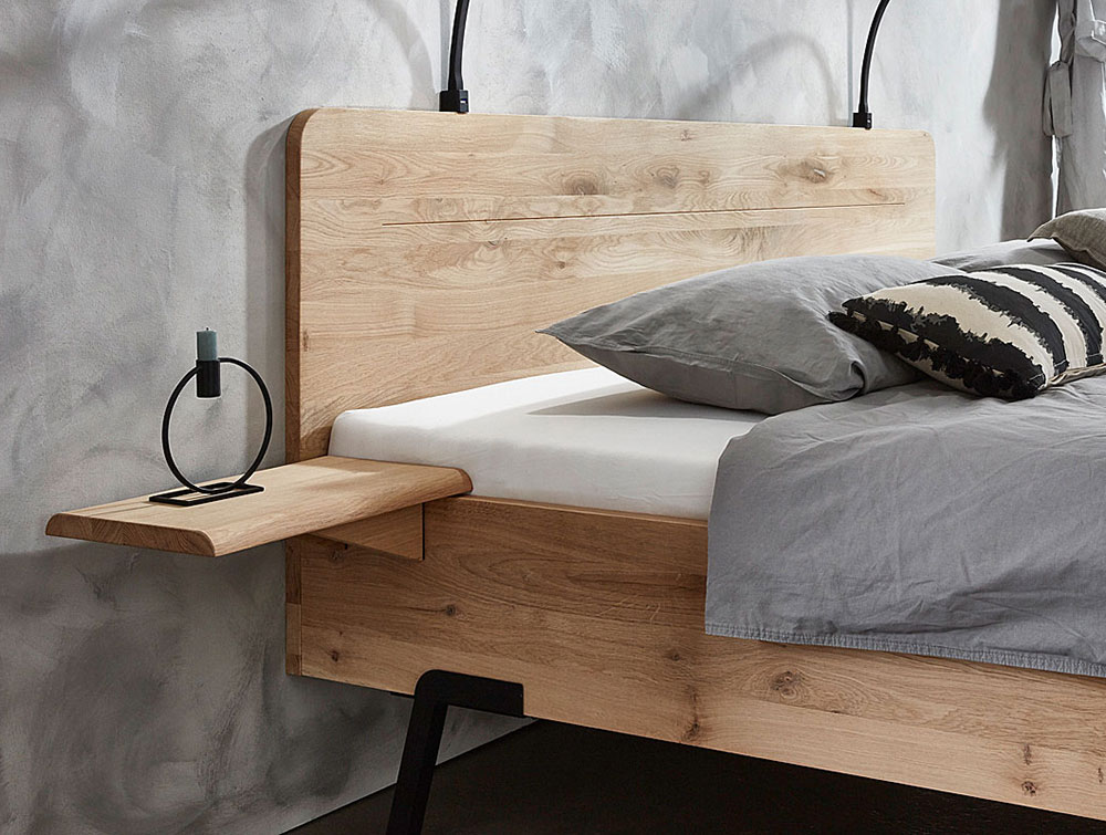 Nachttafel eiken bed