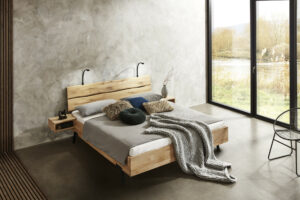 Eiken bed modern