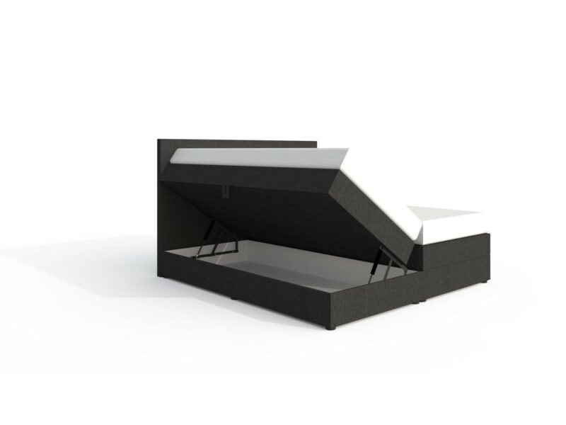 Opbergboxspring 180 cm breed