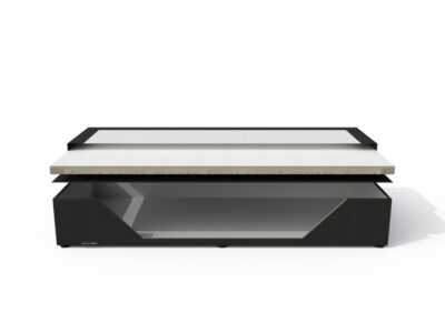 Opbergbox bedbodemdeksel - 2x 80 x 200 cm