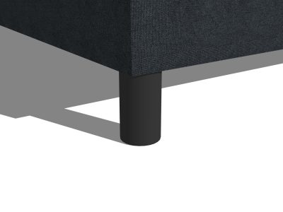 Rond zwart 11 cm